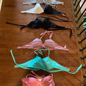 Victoria secret bikini tops.  Size 34C